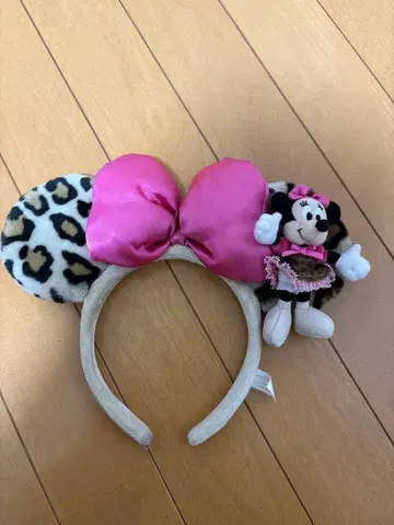 미니 마우스 레오파드 무늬 머리띠