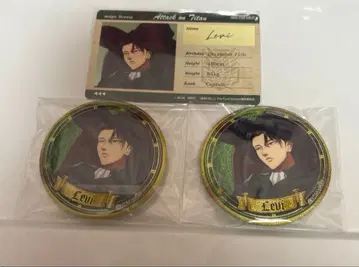 진격의 거인 라메키라 칸 배지 컬렉션 마법사 리바이