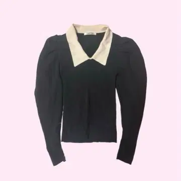 SNIDEL 니트 컬러 퍼프 슬리브 상의