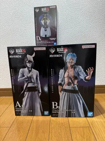 BLEACH 20th Anniversary 피규어 세트 A B D