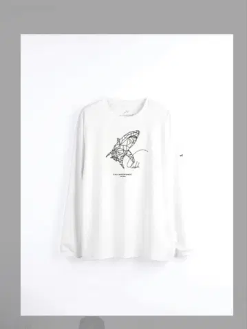 새상품 콜앤드레스폰 프린트 긴팔 T셔츠 (지오메트릭/상어)
