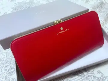 LE CHEVAL AILE 레드 장지갑