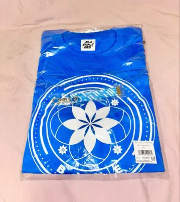 [ 새상품 ] 니지산지 니지 페스티벌 T셔츠 블루