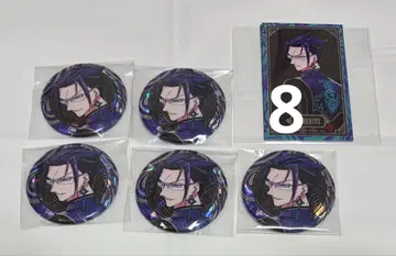 마계의 악마 마피아 카루에고 아니카페 캔뱃지 금박 카드