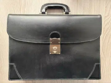 GINZA TANIZAWA 긴자 타니자와 브리프 케이스 비즈니스 네이비