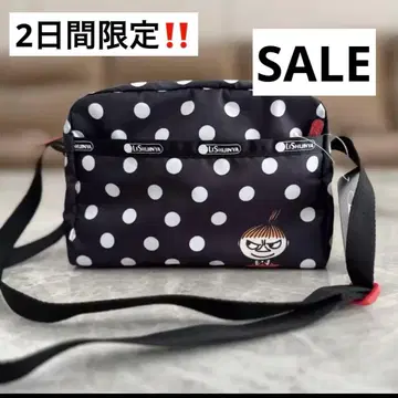 무민 MOOMIN 리틀미 도트 숄더백 BAG 포켓 다수