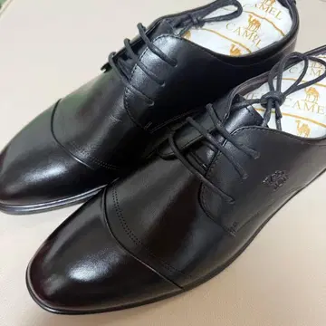 [ 미사용 새상품 ] Camel 블랙 드레스 신발 레이스업