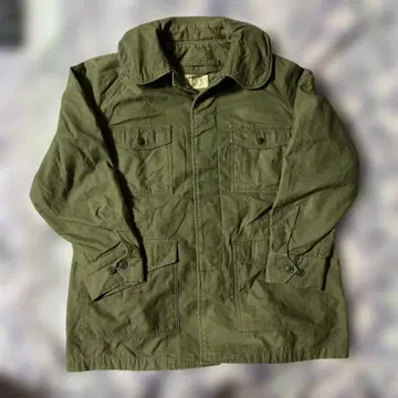 빈티지 미 공군 USAF 60s 캐틀 자켓 66년산 옷깃