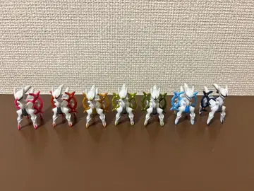 아르세우스 7체 색이 다른 포켓몬