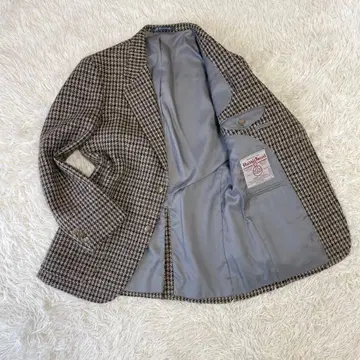 HarrisTweed x YuzawaYa 트위드 자켓 M~L 상당
