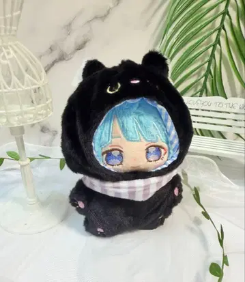 10cm 인형옷 검은 고양이 인형옷 이츠누이 니지파펫