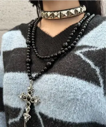 rosen kreuz 목걸이