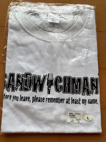 샌드위치맨 T셔츠 L사이즈