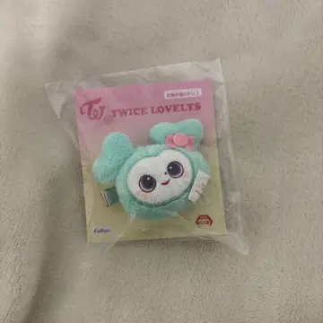 TWICE LOVELYS 봉제 인형 헤어핀 미나 헤어 클립