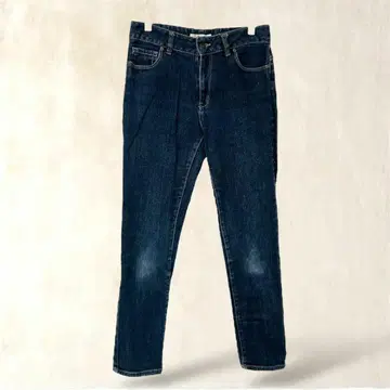 [컴포트 베이직] 데님 청바지 팬츠 M 캐주얼 돌려입기 탁월 다크 네이비