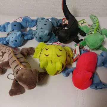 봉제 인형 일괄 파충류 개구리 등