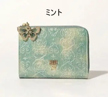 안나수이 ANNASUI 멀티 케이스 로즈 하트 코인 케이스 카드 케이스