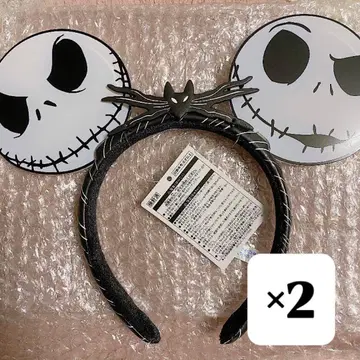 나이트메어 비포 크리스마스 잭 머리띠 디즈니 2세트