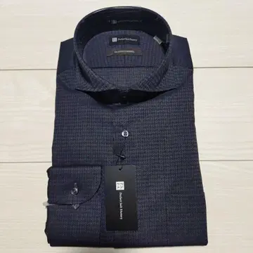 P.S.FA 긴팔 셔츠 다크 네이비