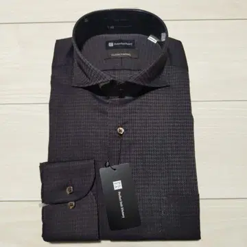 P.S.FA 긴팔 셔츠 다크 브라운