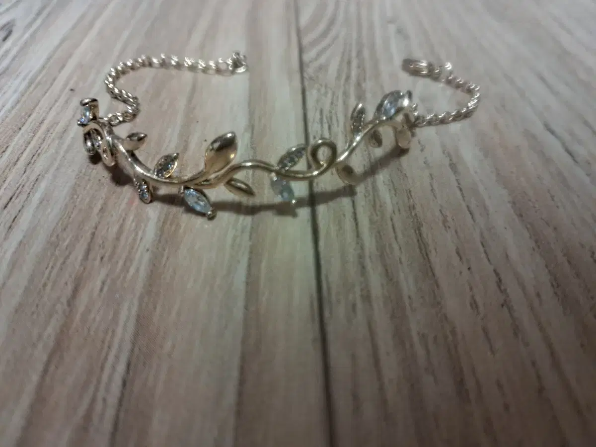 Gold Leaf Bracelet Jewelry