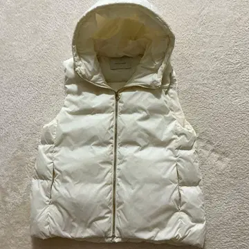 NANO universe 후드 부착 다운 베스트