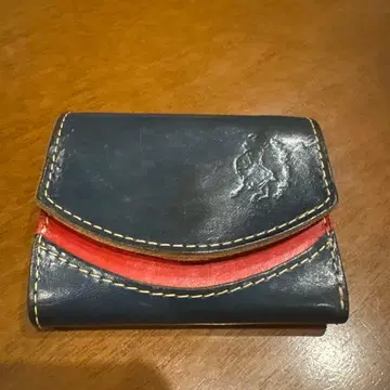 [ 콰트로 갓츠 ] 작은 지갑 페케뇨 네이비 레드