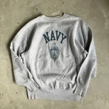 1990's 챔피온 리버스 위브 NAVY 맨투맨
