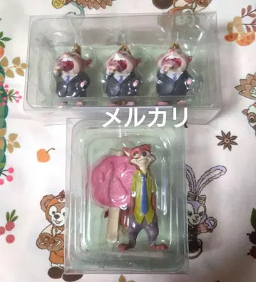 디즈니 주토피아 닉 와일드 레밍 오너먼트 크리스마스