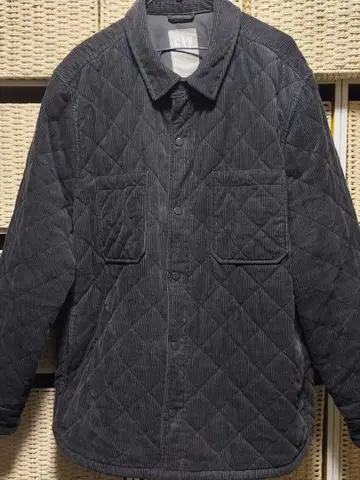 [ GAP ] 오버 사이즈 코듀로이 퀼트 자켓