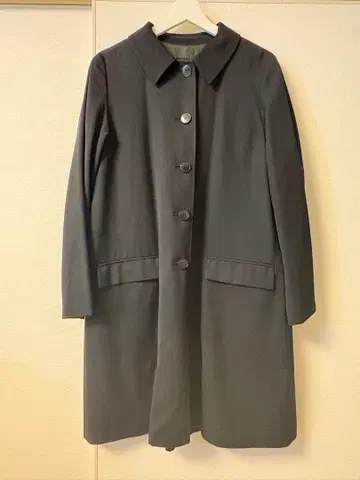 아네스베 블랙 체스터 코트