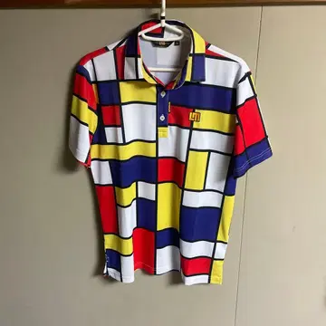 LOUDMOUTH 피케 셔츠 멀티 컬러 라우드마우스 카라 부착 버튼 셔츠