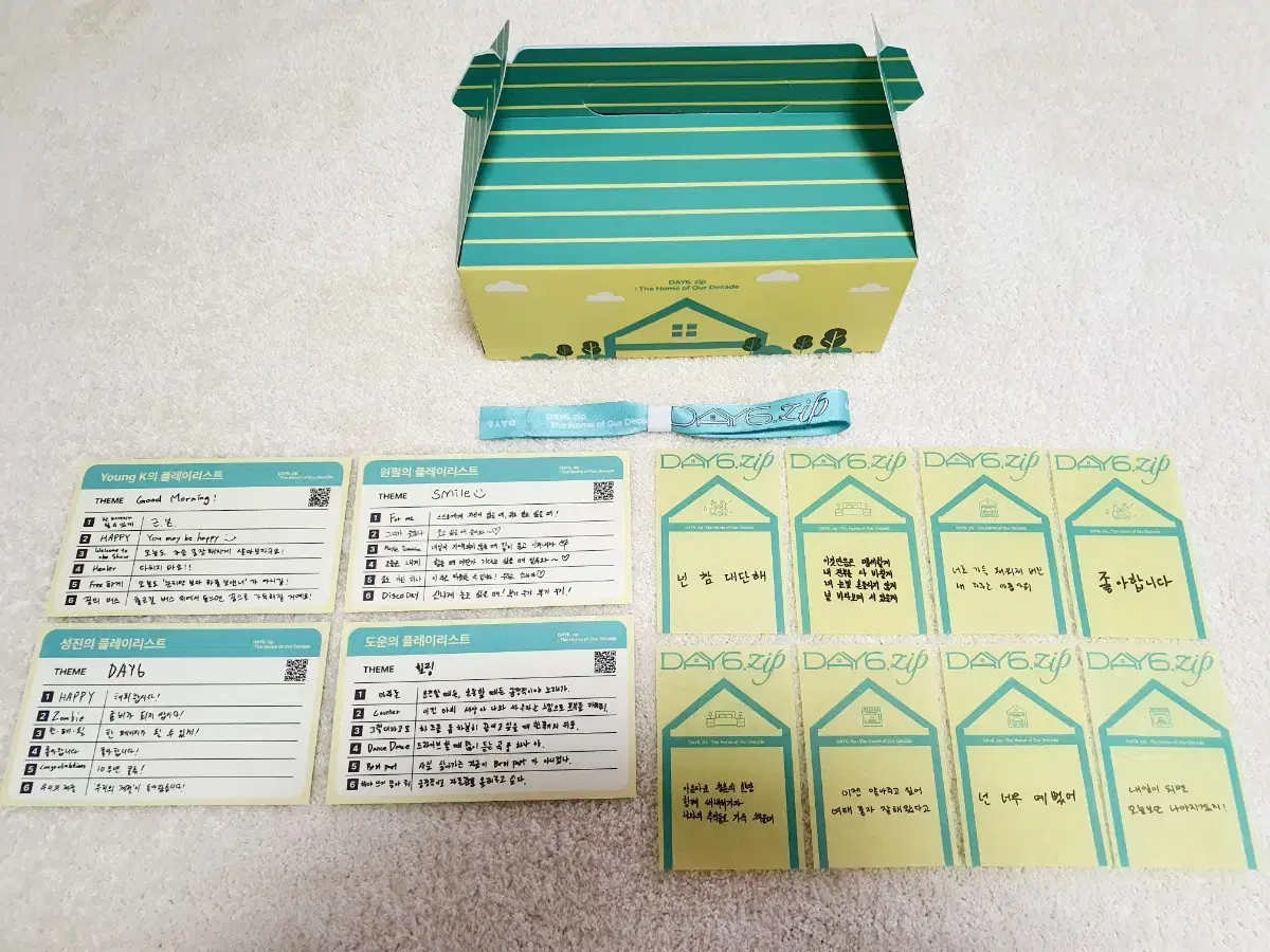 DAY6 pop up DAY6 zip admission gift + confetti full set