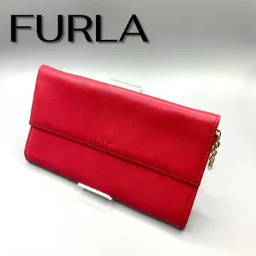 훌라 미니 숄더백 가죽 파우치 케이스 빨간색