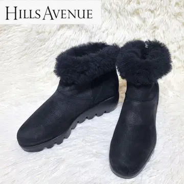 새상품급 힐즈아베뉴 숏부츠 웨이브 밑창 보아 22