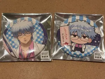 은혼 3년 Z반 긴파치 선생님 애니메이트 카페 캔뱃지 긴파치