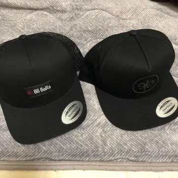 86 Baits 블랙 캡 2종 세트