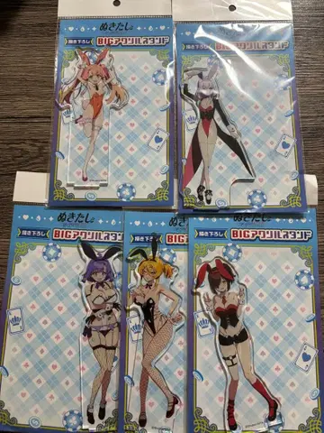 누키타시 돈키 아크릴 스탠드 전 5종 세트