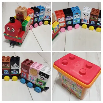 BlockLabo 호빵맨 SL맨과 1 2 3! 숫자 블록 세트