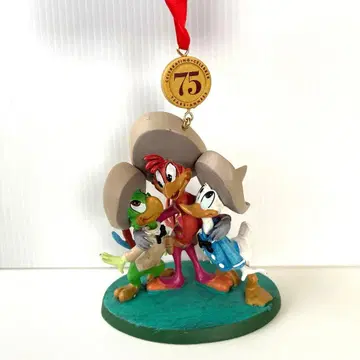 디즈니 크리스마스 오너먼트 도날드 호세 판치토 세 명의 기사