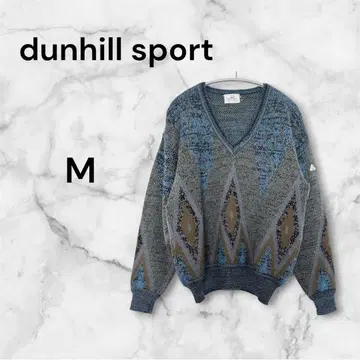 dunhillsport 던힐 긴팔 니트 스웨터 블루 M