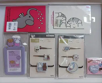 미피 인스턴트 사진 키링, 헤어핀, 엽서 카드 묶음 판매