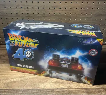 [ 미개봉 ] BTTF 데로리안 1/24 JADA 한정판 크롬 Ver