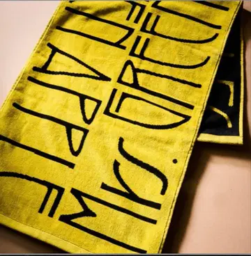 새상품 Mrs. GREEN APPLE 바벨탑 미세스 그린애플 로고 타월