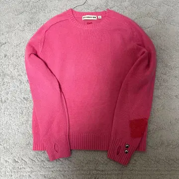 유니클로 안야 힌드마치 캐시미어 크루넥 스웨터 12,900엔 새상품급