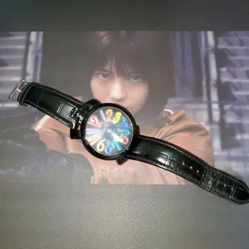 가가밀라노 컬러풀 수동 와인딩 시계