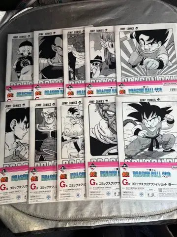 제1회 복권 드래곤볼 40th 제1장 G상 코믹스 클리어 파일 세트