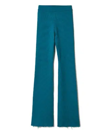 PERVERZE Cotton Rib Line Pants