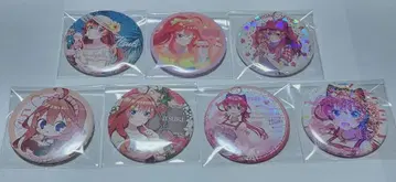 5등분의 신부 나카노 이츠키 캔뱃지 묶음 판매 7세트