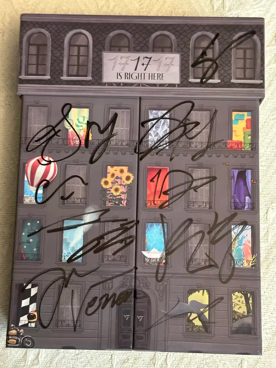 Seventeen genuine signed album